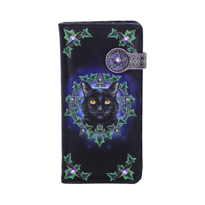 Lisa Parker The Charmed One Pentagram Cat Embossed Purse