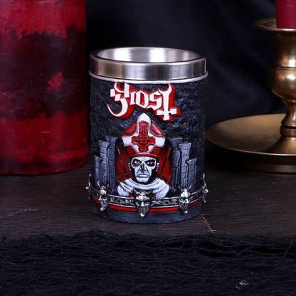 Ghost Papa Emeritus III Red Shot Glass