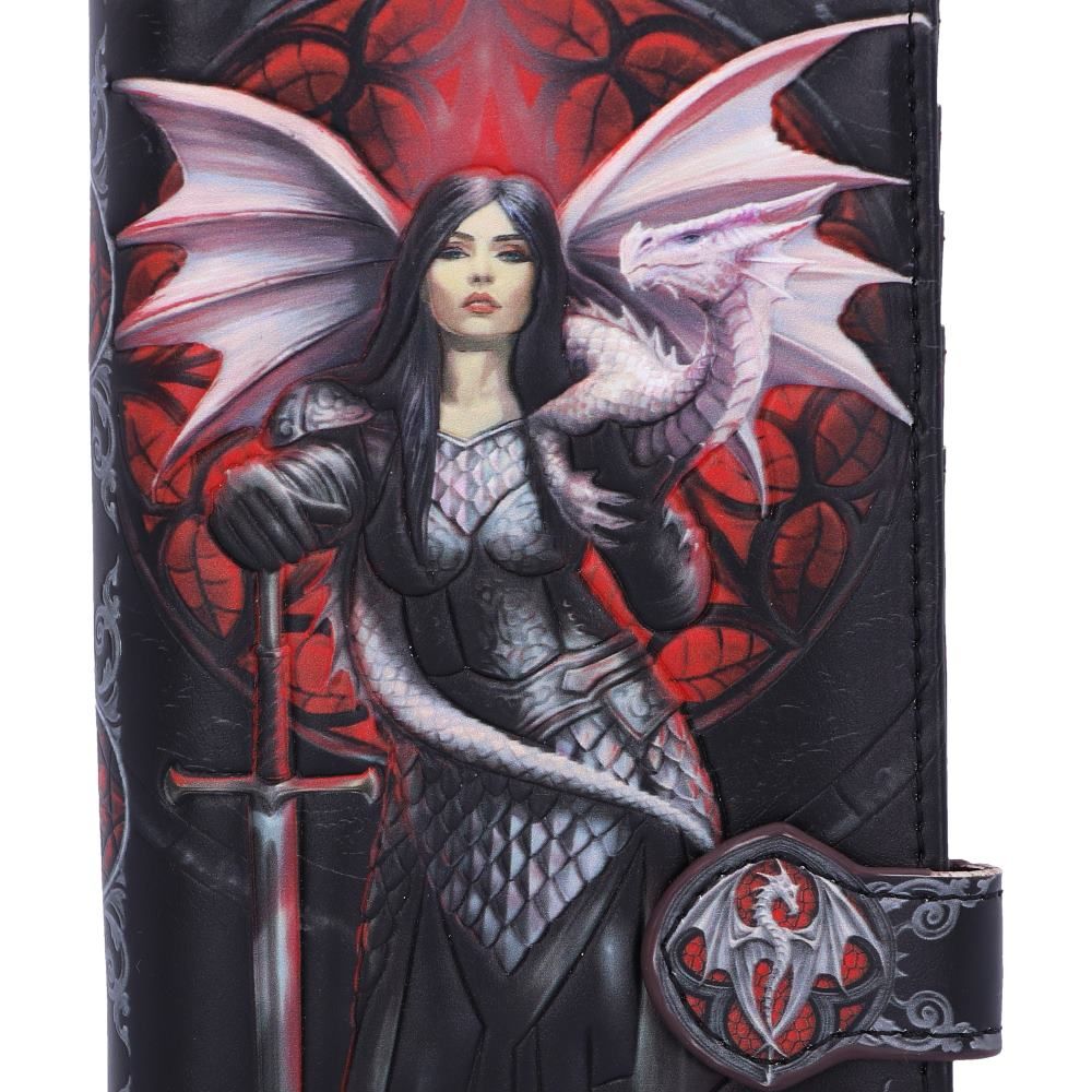 Anne Stokes Valor Dragon Warrior portemonnee met reliëf