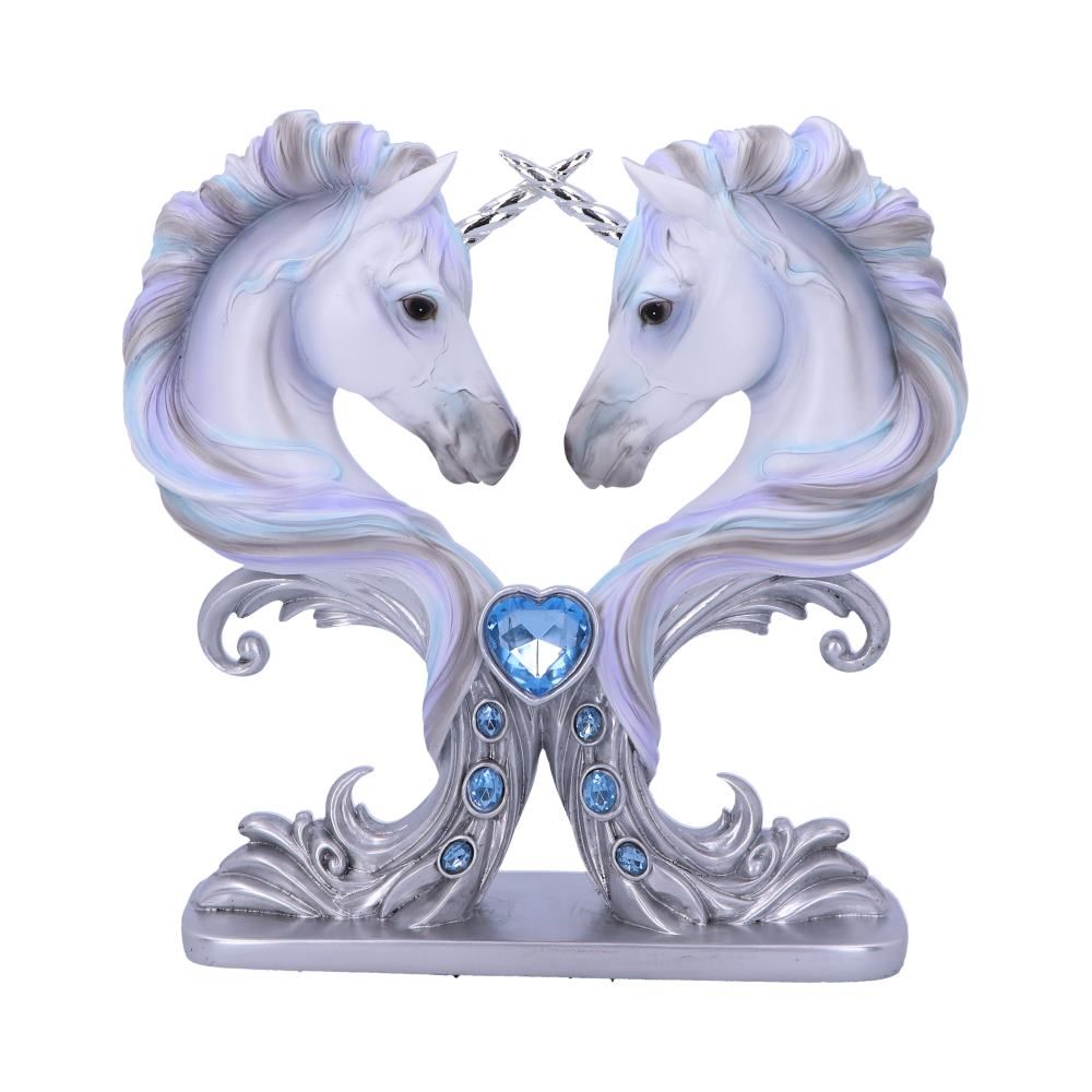 Pure Affection Baroque Unicorn Bust Figurine