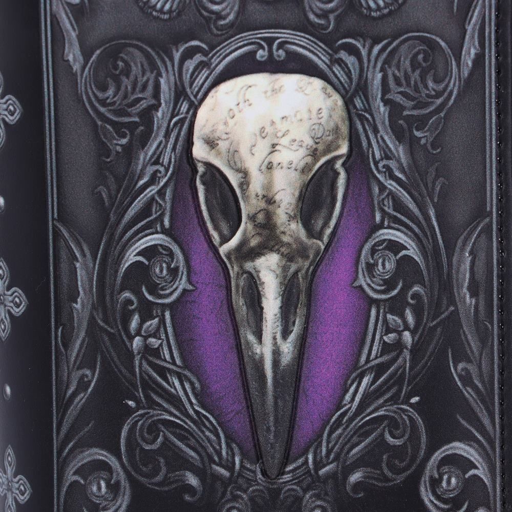 Edgar Allen Poe Nevermore Raven portemonnee