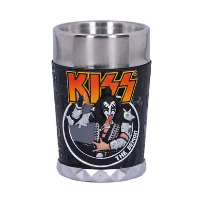 Officially Licensed KISS Flame Range The Demon Gene Simmons Shot Glass