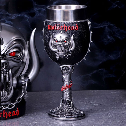 Motorhead Ace of Spades War pig Snaggletooth Goblet