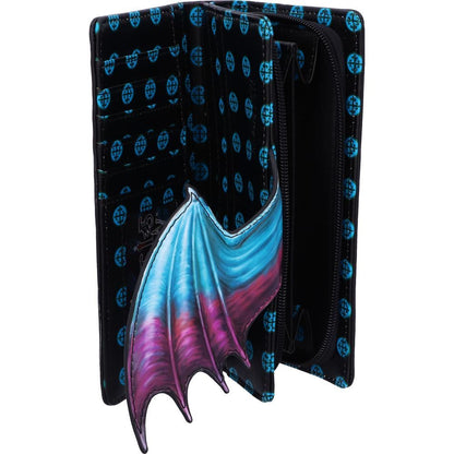 Take Flight Purse Blue Dragon Wallet