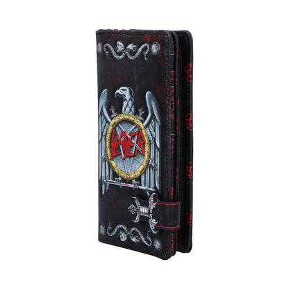 Slayer Eagle Logo Embossed Purse Wallet