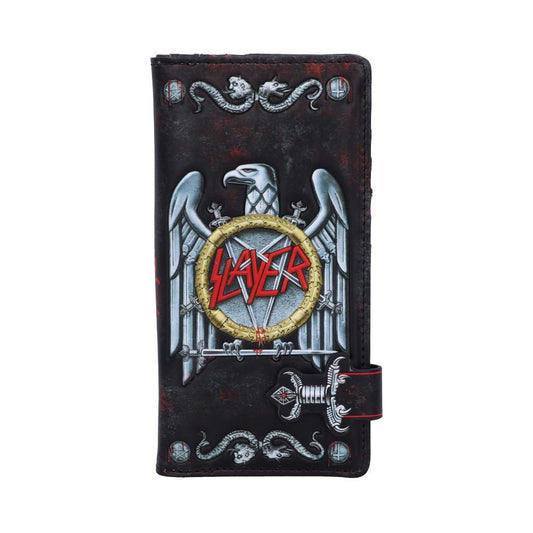Portemonnee met Slayer Eagle-logo in reliëf