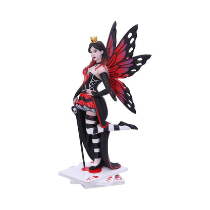 Wonderland Fairies Queen of Hearts Red Card Figurine 26cm