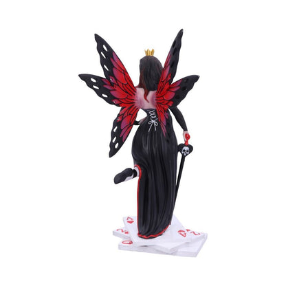 Wonderland Fairies Queen of Hearts Red Card Figurine 26cm