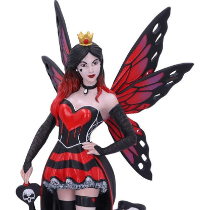 Wonderland Fairies Queen of Hearts Red Card Figurine 26cm