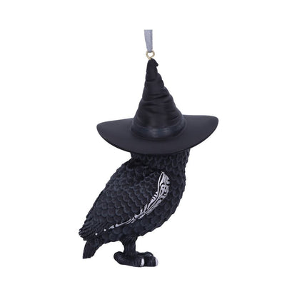 Owlocen Black Witch Owl Hanging Decorative Ornament