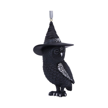 Owlocen Black Witch Owl Hanging Decorative Ornament