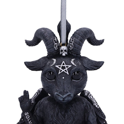 Baphoboo Black Baby Baphomet Hanging Decorative Ornament