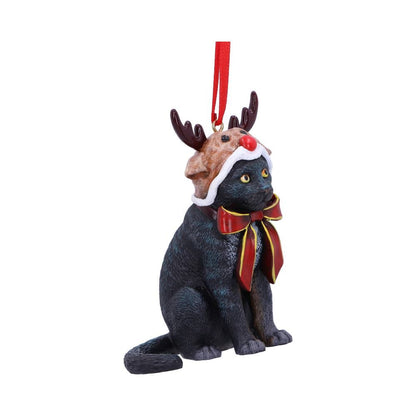 Lisa Parker Reindeer Cat Hanging Ornament