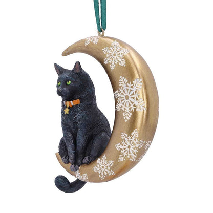 Lisa Parker Moon Cat Hanging Ornament