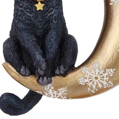 Lisa Parker Moon Cat Hanging Ornament