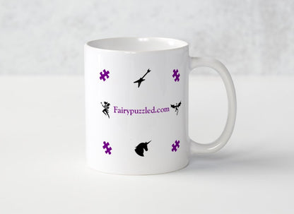 Fairy Puzzled, Coffee Mug