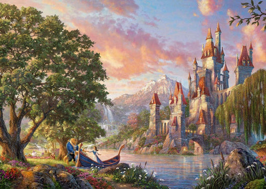Belle's Magical World af Thomas Kincade, 3000 brikker puslespil