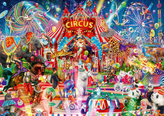 A Night at the Circus van Aimee Stewart, puzzel van 1000 stukjes