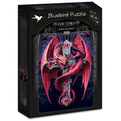 Gothic Guardian by Anne Stokes, 2000 Piece Puzzle