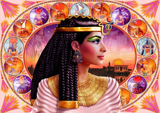 Cleopatra af Andrew Farley, 1000 brikker puslespil
