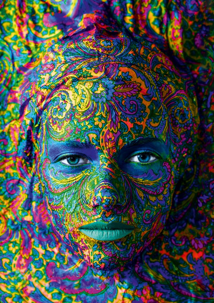 Face art - Portrait of Women, 1000 Piece Puzzle