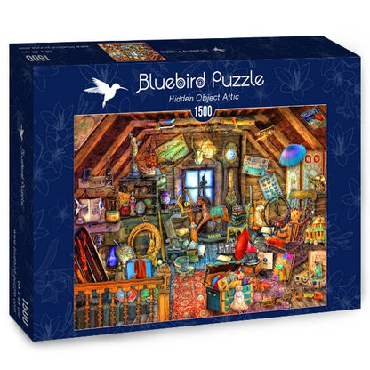 Hidden Object Attic by Aimee Stewart, 1500 Piece Puzzle