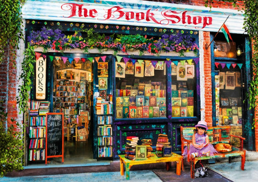 The Bookshop Kids af Aimee Stewart, 1000 brikker puslespil