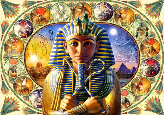Tutankhamon af Andrew Farley, 1000 brikker puslespil