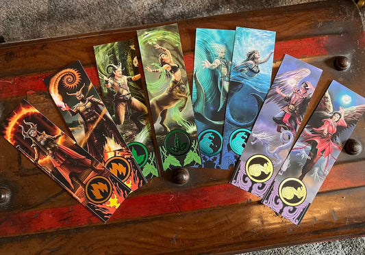 The Elemental Bookmark Set by Anne Stokes