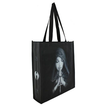 Gothic Prayer by Anne Stokes Shopping bag