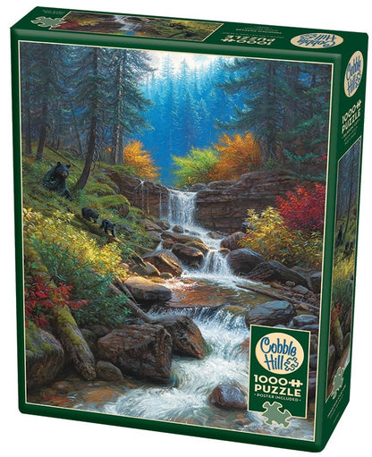 Mountain Cascade by Mark Keathley, 1000 Piece Puzzle