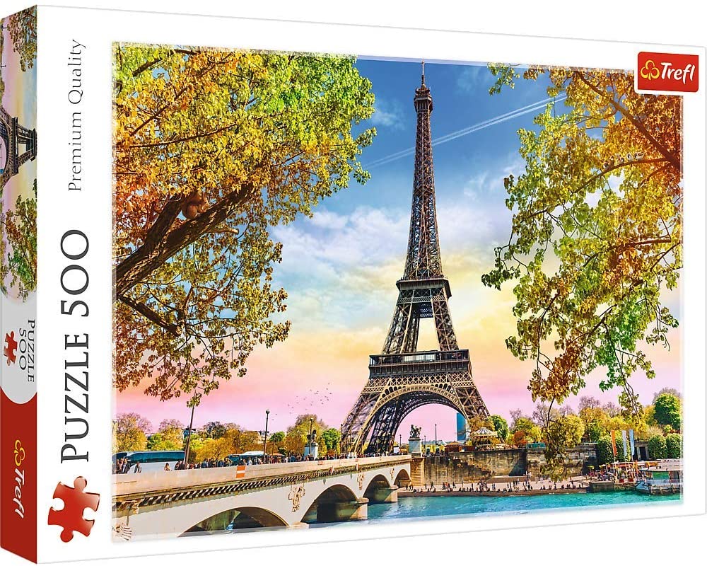 Romantic Paris by Getty Images, 500 Piece Puzzle