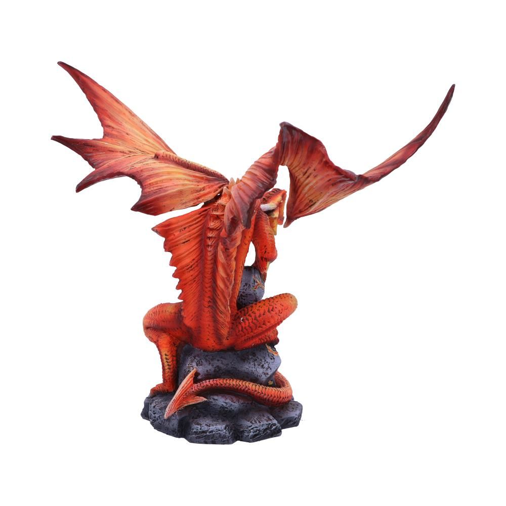 Adult Fire Dragon By Anne Stokes, Figurine