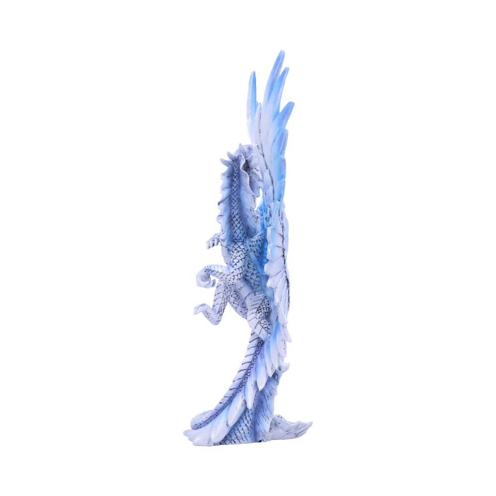 Anne Stokes Age of Dragons Adult Silver (Wind) Dragon Figurine
