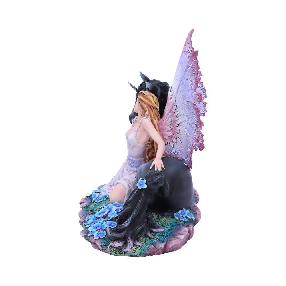 Spirit Bond paars roze eenhoorn Fairy Companion beeldje