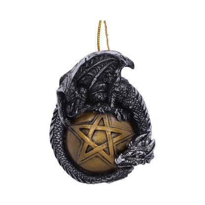 Caspar Festive Hanging Dragon Ornament