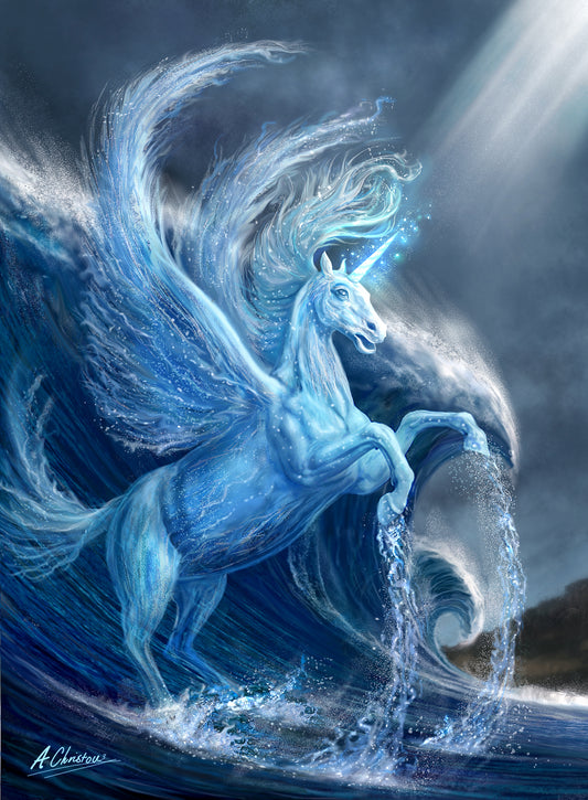 Water Pegasus door Anthony Christou, koffiemok
