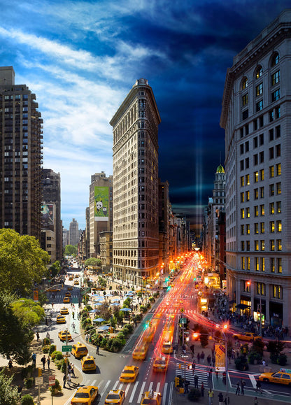 Day to Night - Flatiron, New York by Stephen Wilkes, 1000 Piece Puzzle