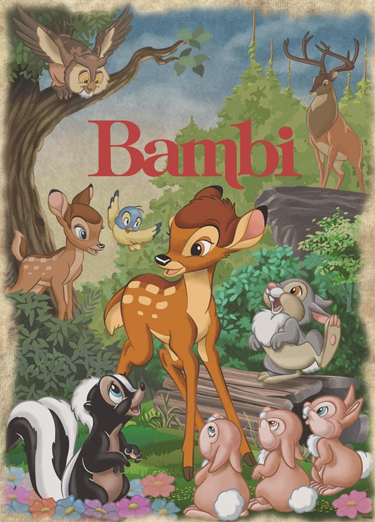 Bambi by Disney, 1000 Piece Puzzle