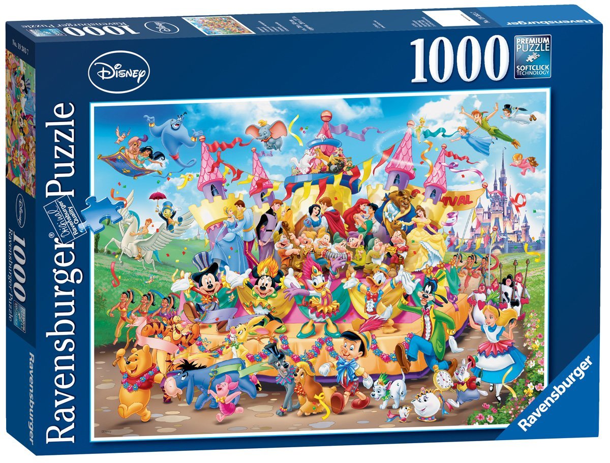 Disney Snow Globes 1000 piece puzzle by Ravensburger