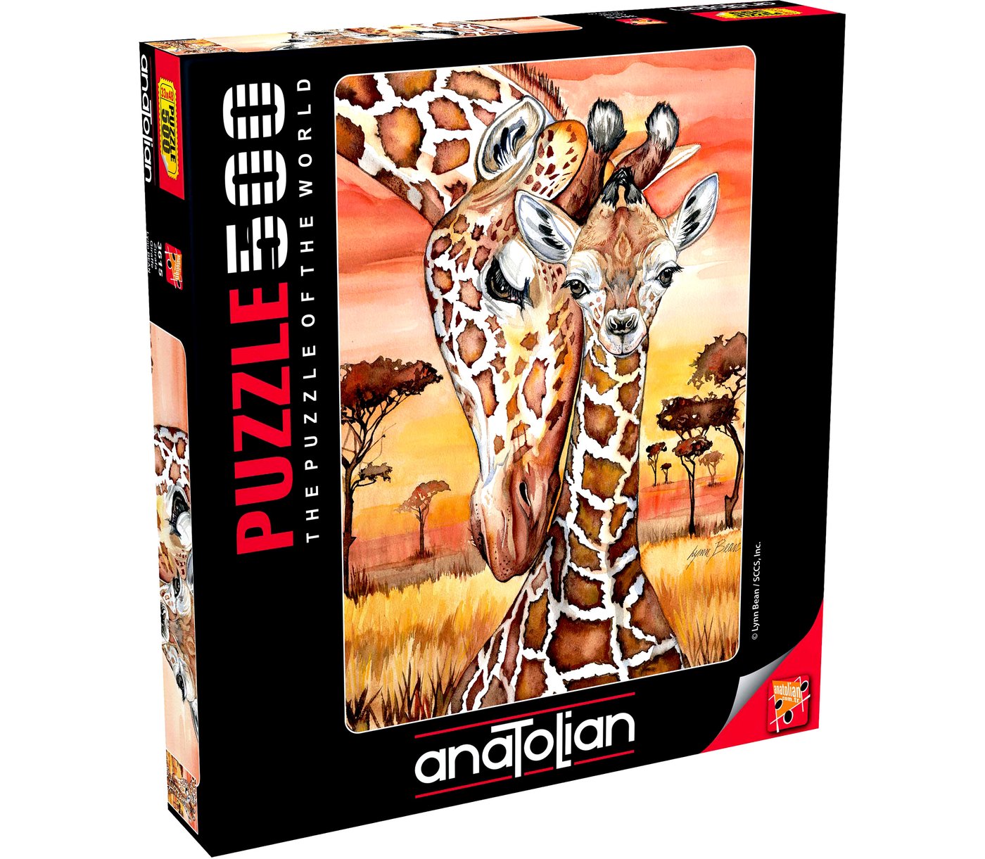 Giraffe van Lynn Bean, puzzel van 500 stukjes