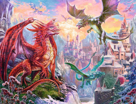 Dragonland af Jan Patrik, 2000 Piece Puzzle