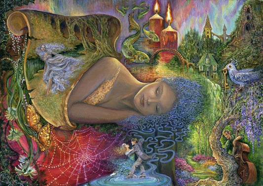 Dromen in kleur door Josephine Wall, puzzel van 100 stukjes