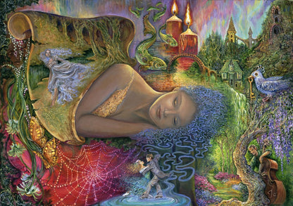 Dreaming in Color by Josephine Wall, 1500 Piece Puzzle