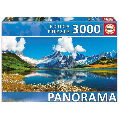 Lake Bachalpsee Switzerland, 3000 Piece Panorama Puzzle