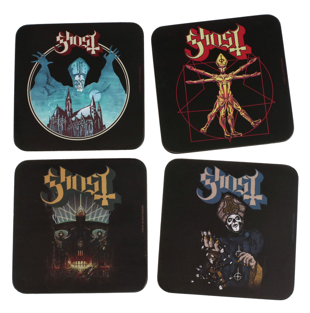 Ghost, Coasters