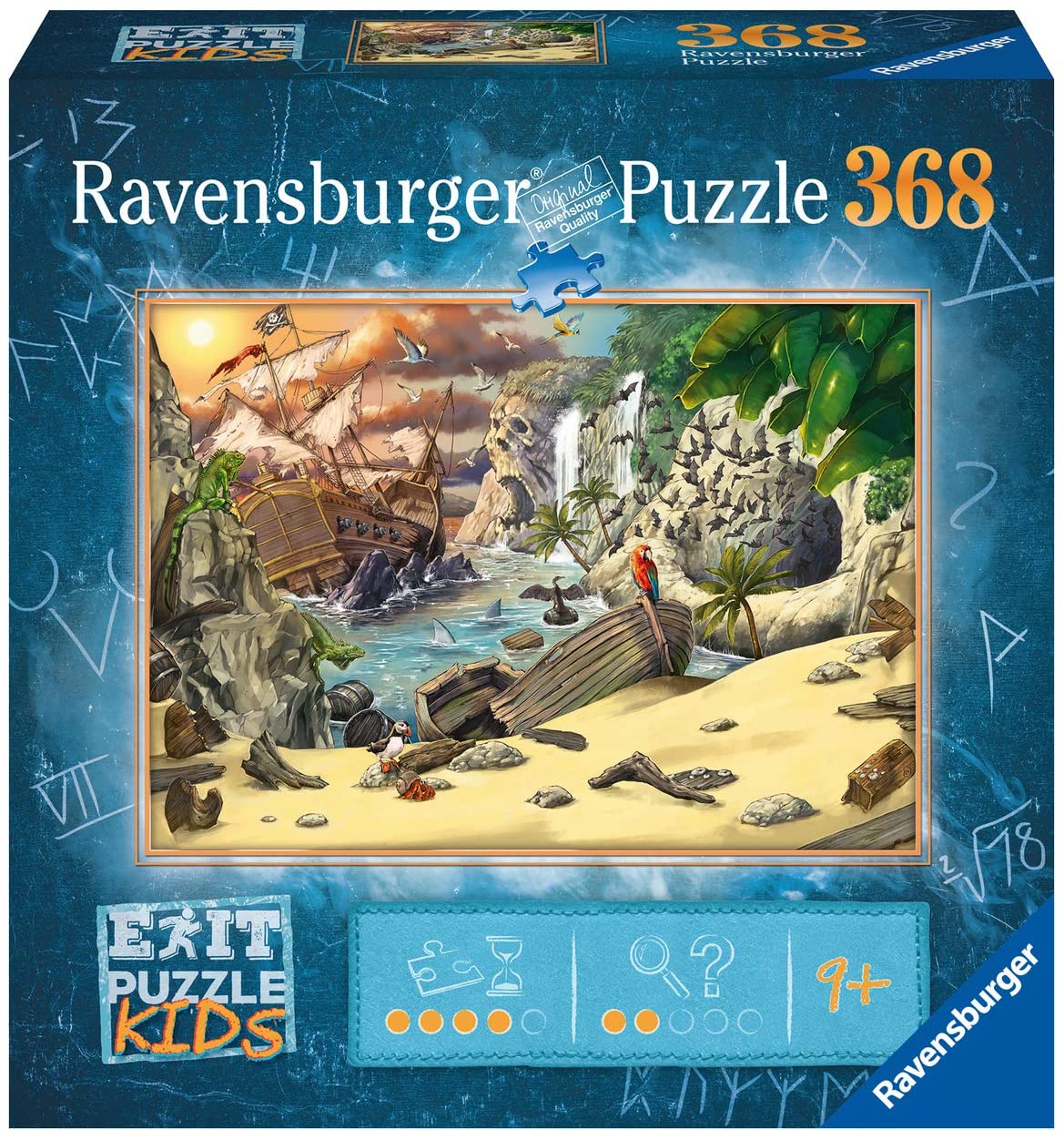 Exit Puzzle Kids, Pirates Adventure van Alexander Jung, puzzel van 368 stukjes