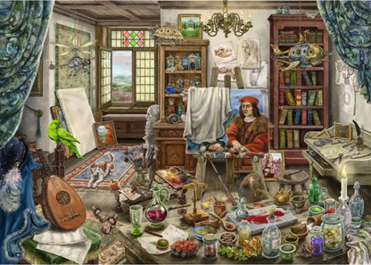 Exit Puzzle - Artist's Studio by Ute Thoniben, 759 Piece Puzzle