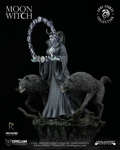 Anne Stokes Collection: Moon Witch Figurine