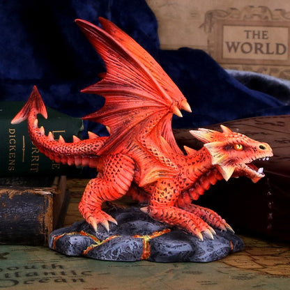 Anne Stokes Age of Dragons Small Fire Dragon Figurine